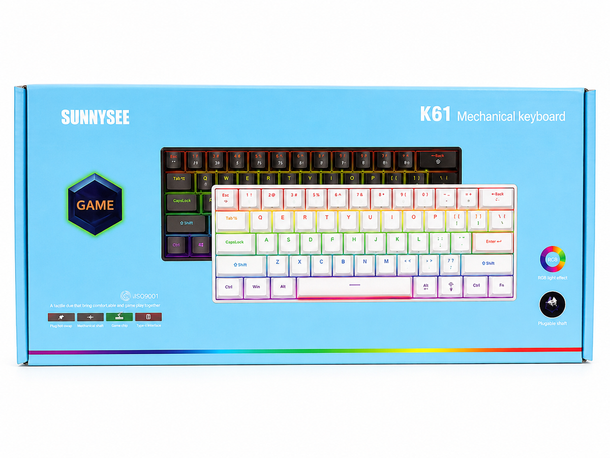 Sunnysee K61 RGB Mechanical Gaming Keyboard