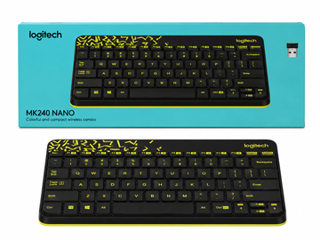 Logitech MK240 Nano Wireless Keyboard & Mouse Combo