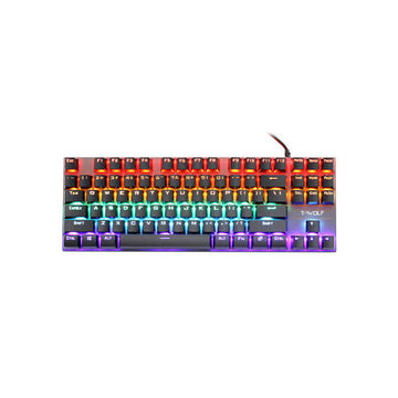 T-WOLF T18 Mechanical Keyboard – RGB 87-Key