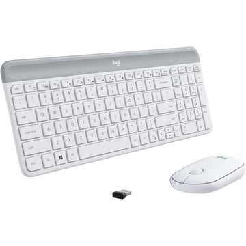 Slim Wireless Keyboard – White